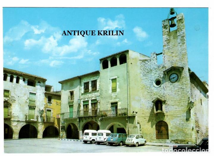 Postales: TORROELLA DE MONTGRI N&ordm; 62-L PLAZA MAYOR / EDICION CARRERA DE LA RED / SIN FRANQUEAR
