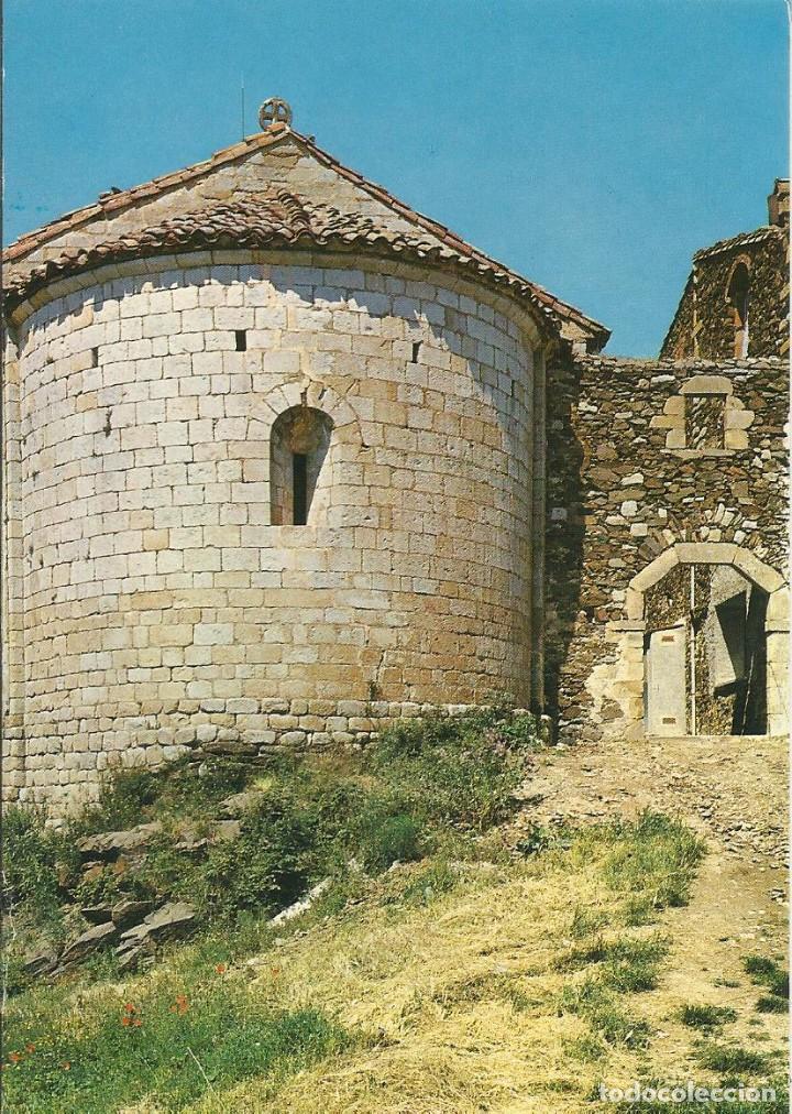 Postkarten: Absis del segle XII. Santuari de Nostra Senyora del Coll. FITER. 1974. Buen estado. 10x15 cm. Postal