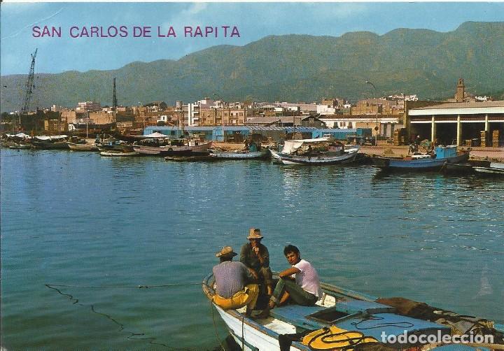 Postales: San Carlos de la Rapita. Puerto. 8. Arribas. 1977. Buen estado. 10x15 cm. Escrita con sello. Postal.