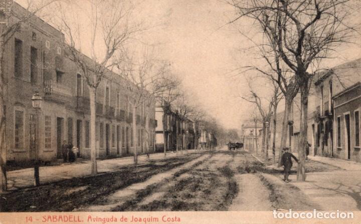 Postales: sabadell. 14 avinguda de joaquin costa. ed. e. ll. - Foto 1