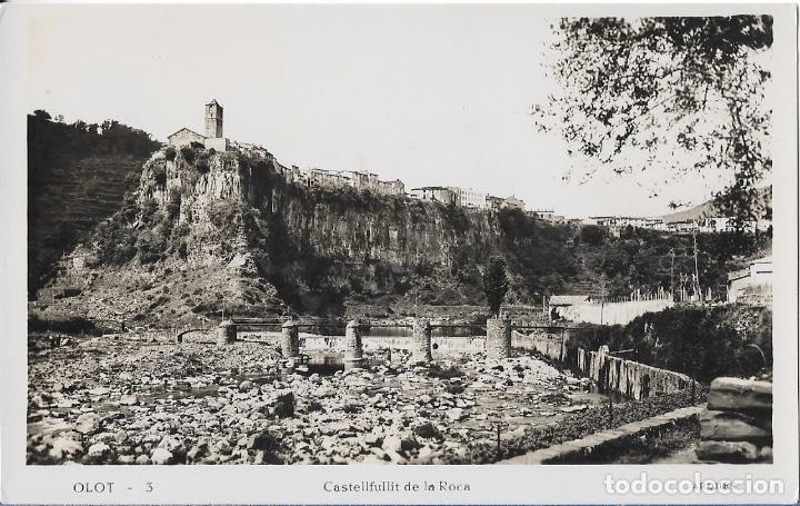 Postales: POSTAL CASTELLFULLIT DE LA ROCA (GERONA) - SIN CIRCULAR - Foto 1