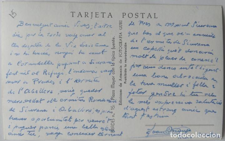 Postales: PRADES PLAZA MAYOR - Foto 2