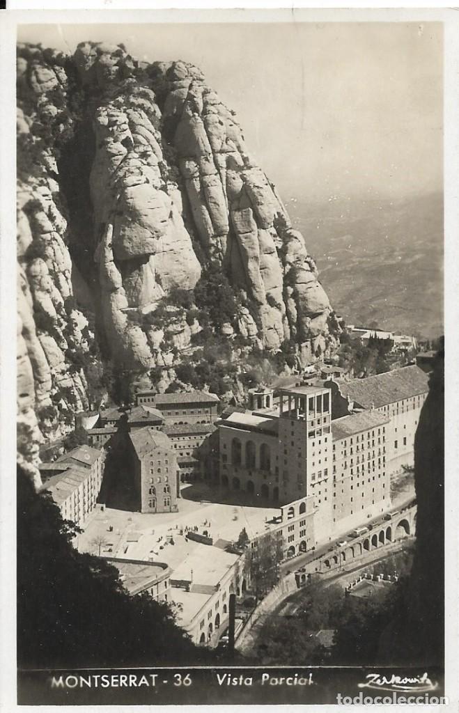Postkarten: postal fotografica antigua Montserrat. Catalu&ntilde;a