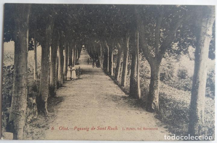 Postales: OLOT PASSEIG DE SANT ROCH - Foto 1