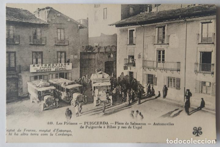 Postales: PUIGCERDA PLAZA DE SALMEROU