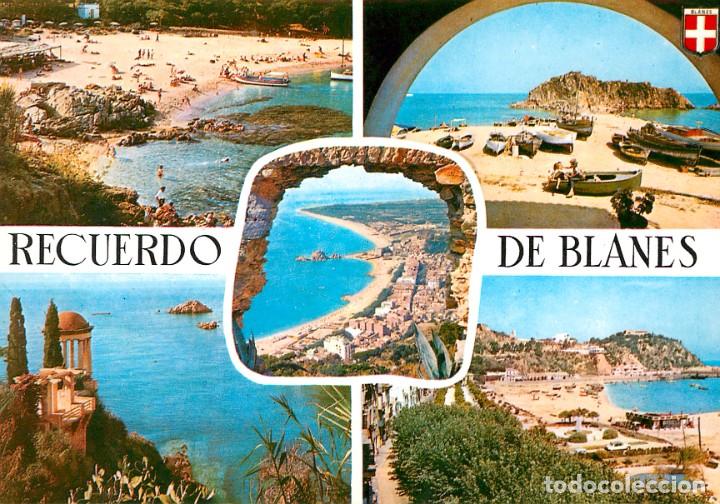 Postales: m01314 Blanes Recuerdo 1963 David N&ordm;510 sc