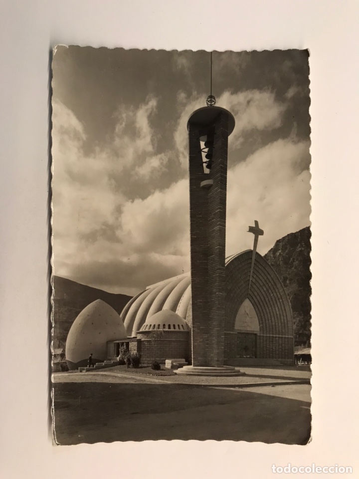 Postales: ALTO RIBAGORZANA.PONT DE SUERT (Lerida) Postal No.443, Iglesia Parroquial. Fachada Principal