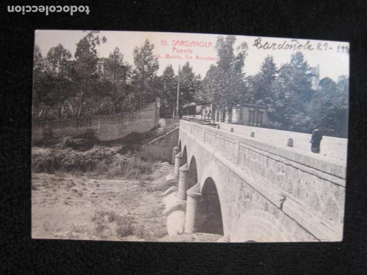 Postales: CERDANYOLA-SARDA&Ntilde;OLA-PUENTE-ROISIN-10-POSTAL ANTIGUA-VER FOTOS-(77.850)