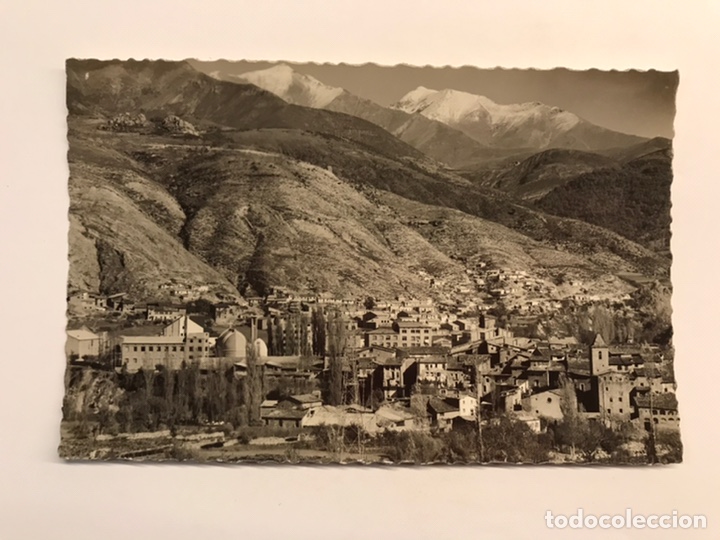 Postales: ALTO RIBAGORZANA (Lerida) Postal No.439, PONT DE SUERT. Vista Panor&aacute;mica (h.1960?)