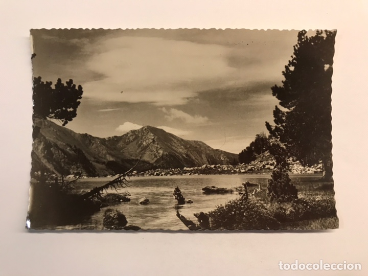Postales: VALLE DE BOHI (Lerida) Postal No.24, Lago Serrade. Junta Provincial de Turismo (h.1950?) S/C