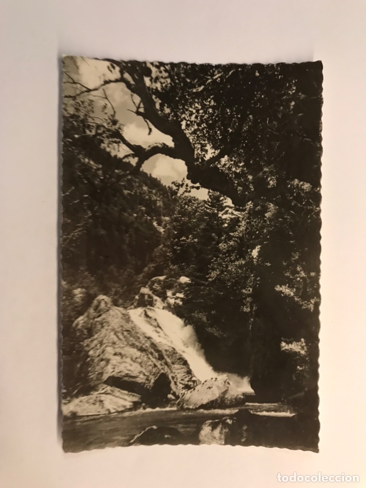 Postales: VALLE DE BOHI (Lerida) Postal No.27, Detalle del R&iacute;o Tor. Junta Provincial de Turismo (h.1950?)