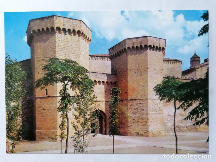 Postales: POSTAL REAL MONASTERIO DE POBLET, PUERTA REAL S. XIV, A&Ntilde;OS 60