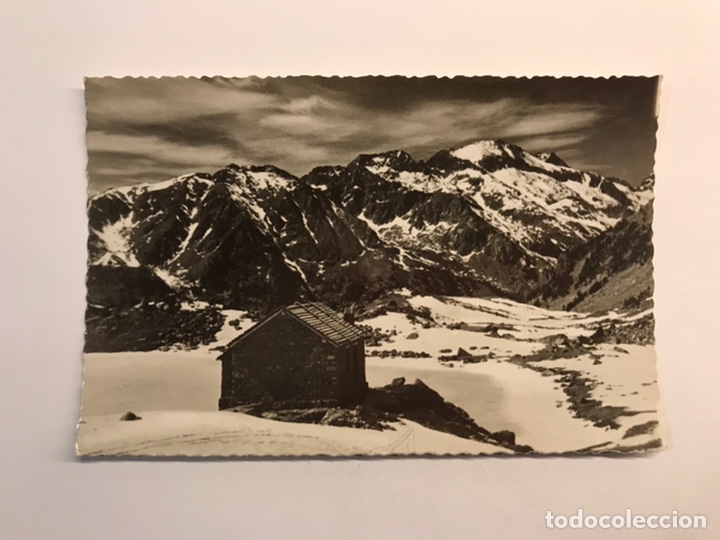 Postales: VALLE DE BOHI (Lerida) Postal No.45, Refugio y Estany Major Del Lui (h.1950?) S/C