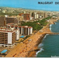Cartes Postales: POSTAL MALGRAT DE MAR (BARCELONA) -VISTA AEREA - 1984. Lote 245499495