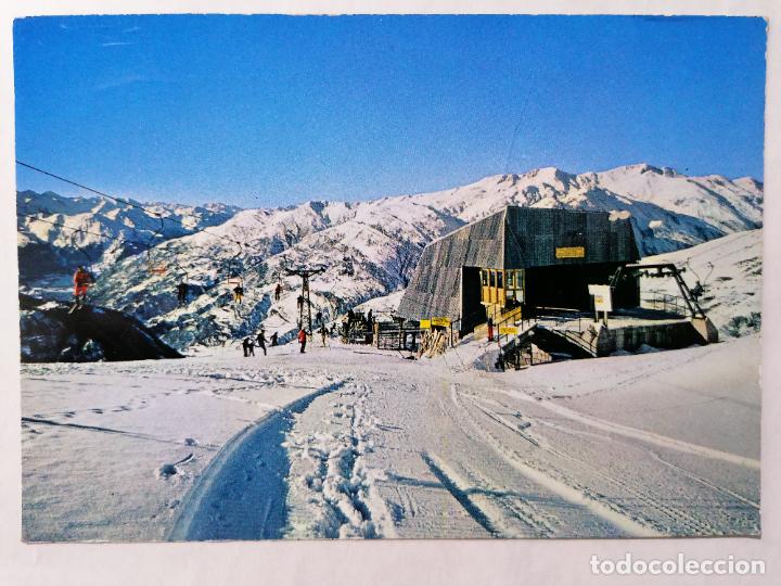 Postales: POSTAL BAQUEIRA - BERET, VALLE DE ARAN, ESTACION TELESILLA, A&Ntilde;OS 60