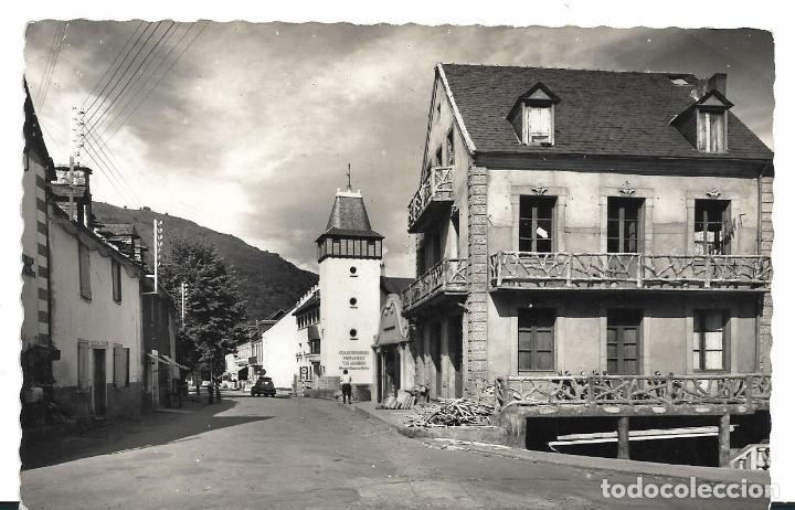 Postales: L&Eacute;S - CENTRO URBANO - EDICI&Oacute;N. OF. TURISMO POBLA SEGUR. POSTAL ESCRITA EN 1957. N&Uacute;M. 477. B/N