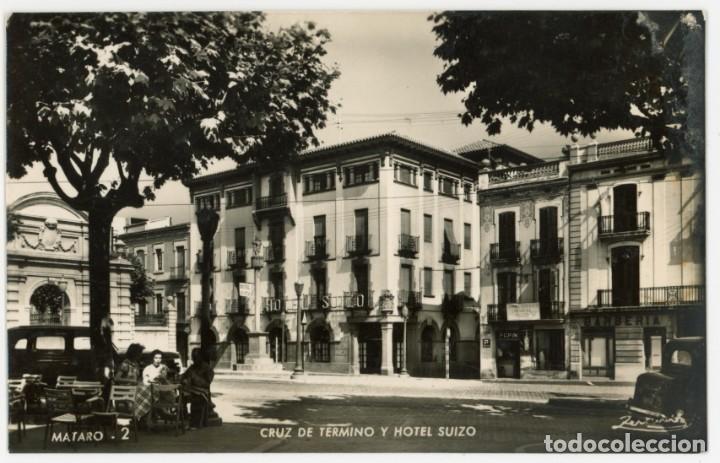 Postais: a06561 mataro cruz de termino y hotel suizo zerkowitz n&ordm;2 sc