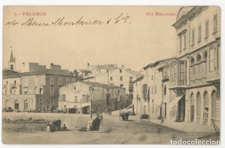 Cartoline: a06562 palamos els miradors madriguera n&ordm;6 circulada 1910