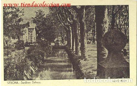 Postales: Gerona.- Jardines Dehesa