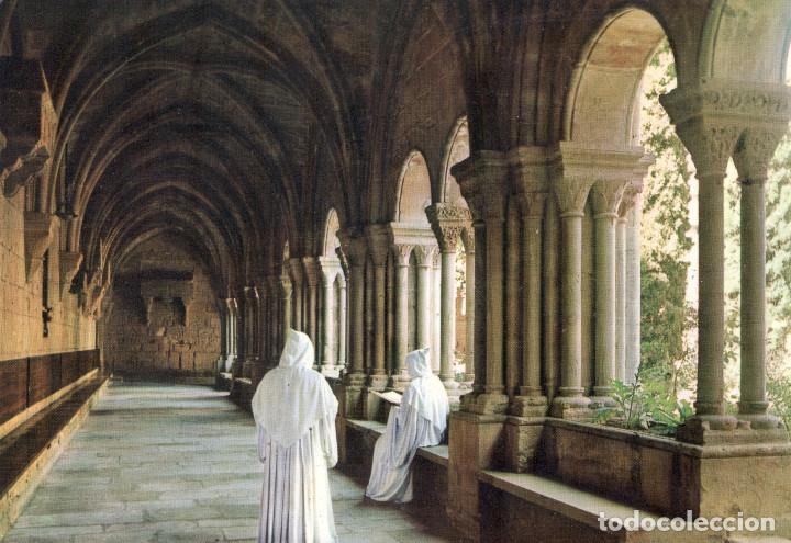 Postales: Postal antigua del Real Monasterio de Poblet