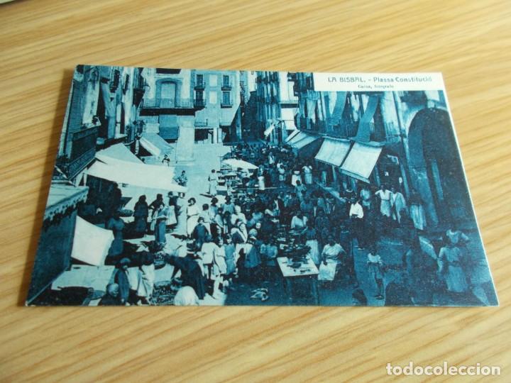 Postales: LA BISBAL --GERONA - PLAZA CONSTITUCIO - Foto 1