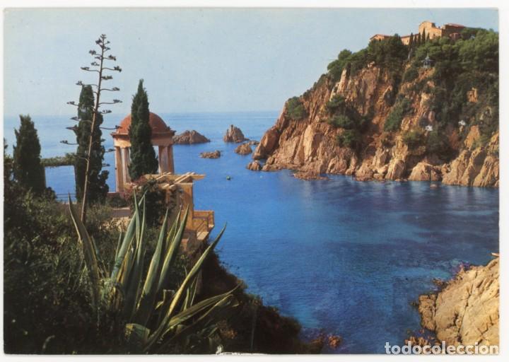 Postkarten: m01390 Blanes cala forcanera 1966 roca n&ordm;12 circulada falta sello