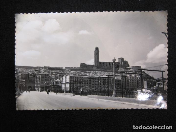 Postales: LLEIDA-LERIDA-PUENTE SOBRE EL RIO SEGRE-EDICIONES SICILIA-10-POSTAL ANTIGUA-(78.474)