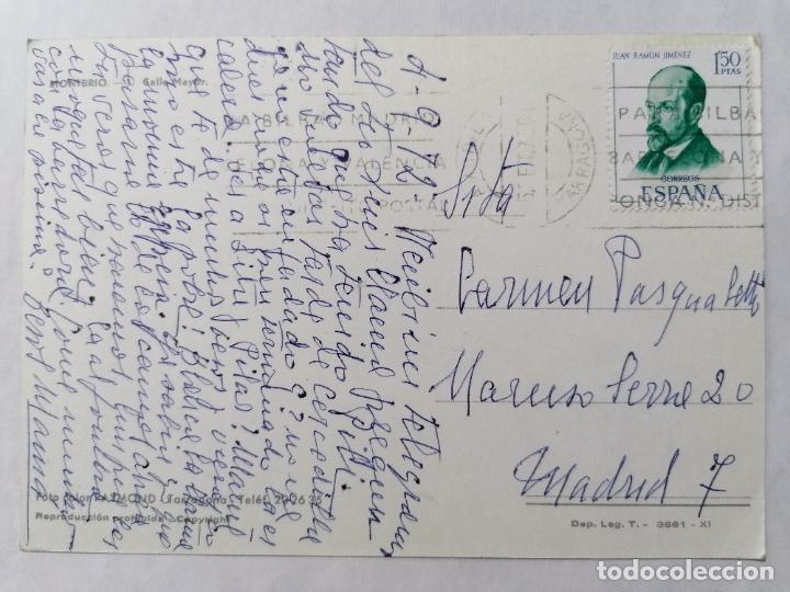 Postales: POSTAL MONTBRIO, CALLA MAYOR - Foto 2
