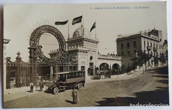Postales: CASINO DE LA RABASSADA LA ENTRADA - Foto 1