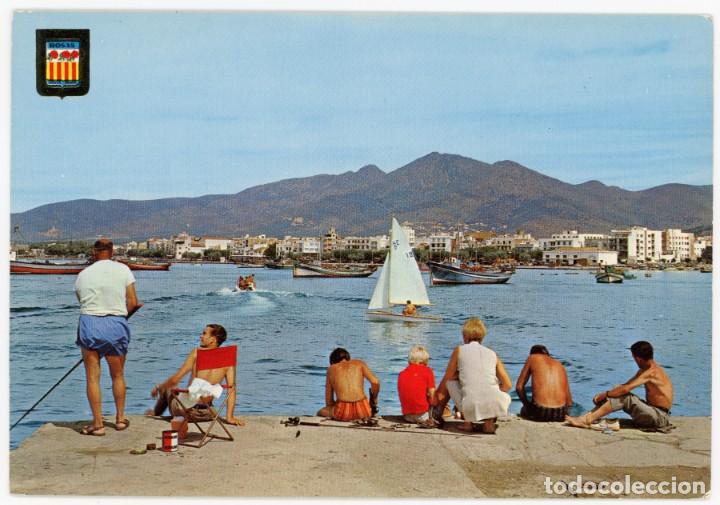 Postales: m01516 roses sector norte vista parcial del muelle 1970 escudo de oro n&ordm;5238 sc