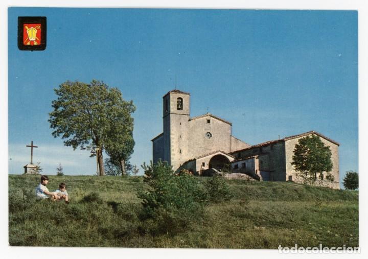 Postkarten: m01527 santuari dels munts sant boi de llu&ccedil;anes 1968 escudo de oro n&ordm;3685 sc