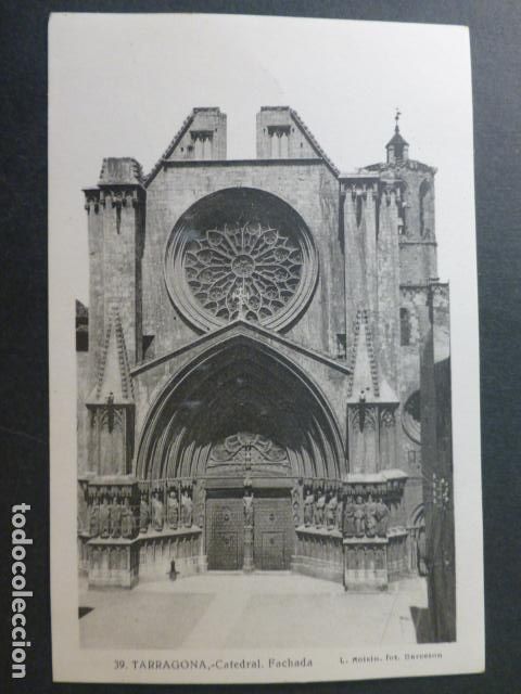 Postales: TARRAGONA CATEDRAL FACHADA - Foto 1
