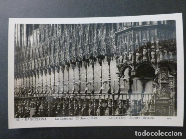 Postales: BARCELONA CATEDRAL EL CORO - Foto 1