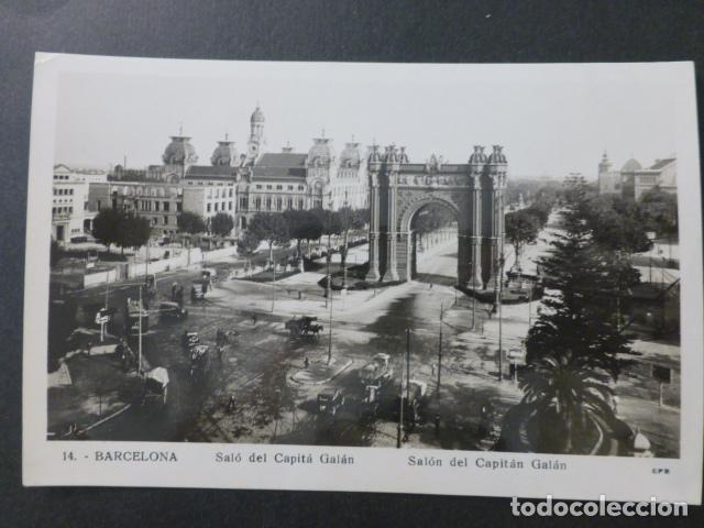 Postales: BARCELONA SALON DEL CAPITAN GALAN - Foto 1
