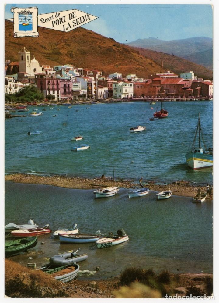 Postales: m01541 PORT DE LA SELVA Vista parcial desde la Lloya 1965 Euro Ediciones n&ordm;518 circulada