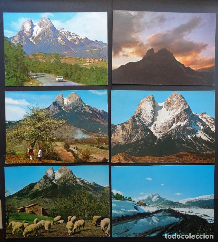Postcards: 6 antiguas postales de Saldes y el Pedraforca, ver fotos del reverso
