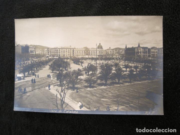 Postales: BARCELONA-PLA&Ccedil;A DE CATALUNYA-B.Y.P.-30-FOTOGRAFICA-POSTAL ANTIGUA-(78.640)