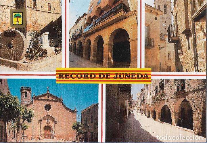Postales: POSTAL JUNEDA (LLEIDA) - ESCRITA - Foto 1