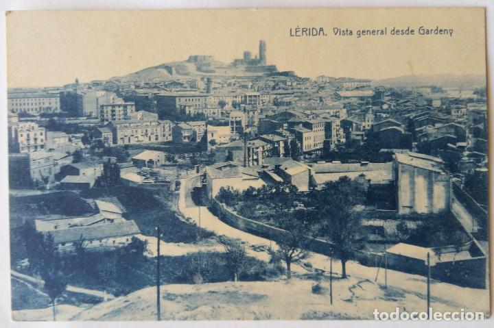 Postales: LERIDA VISTA GENERAL DESDE GARDENY
