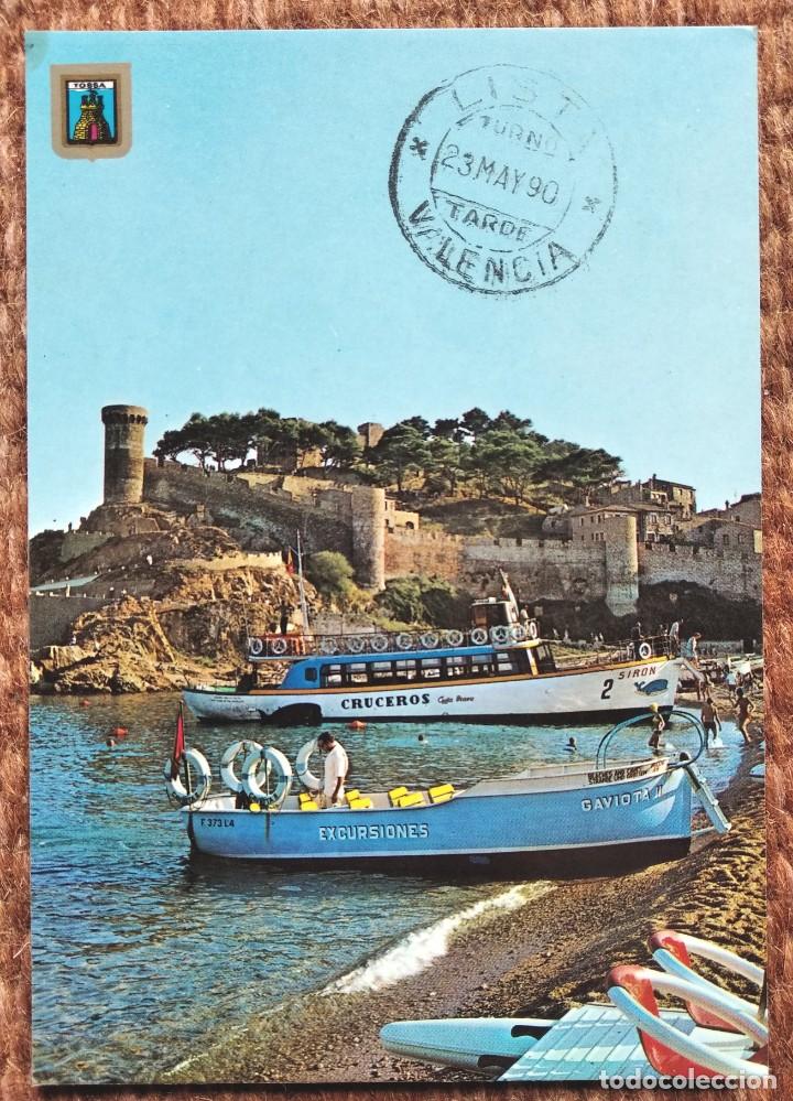 Postales: TOSSA DE MAR - GERONA - Foto 1