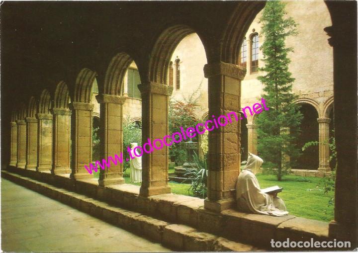 Postales: MONESTIR DE POBLET - MONASTERIO - CLAUSTRE DE SANT ESTEVE S. XII (POSTAL SIN CIRCULAR) A&Ntilde;O 1970 APRO