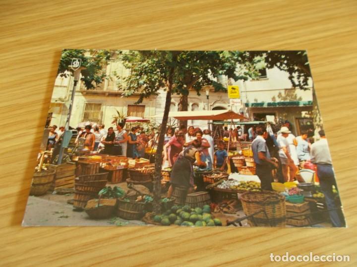 Postales: BLANES -- GERONA -- MERCADO - Foto 1