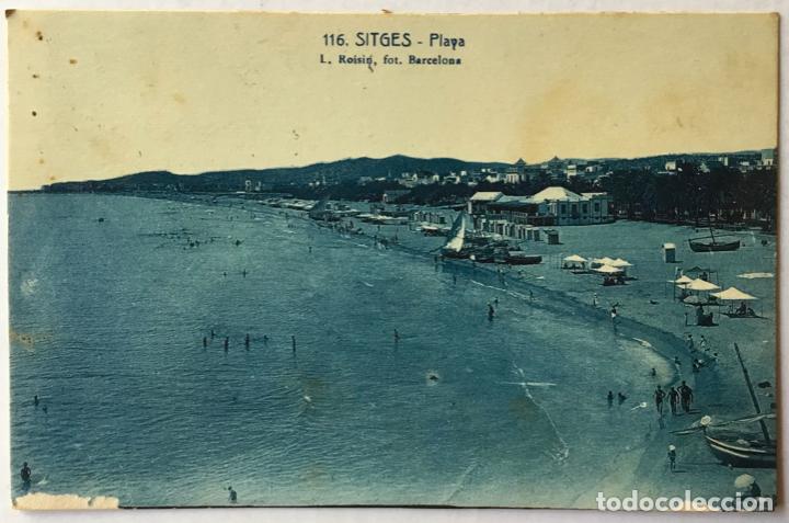 Postales: SITGES. PLAYA. (L. ROISIN) - Foto 1