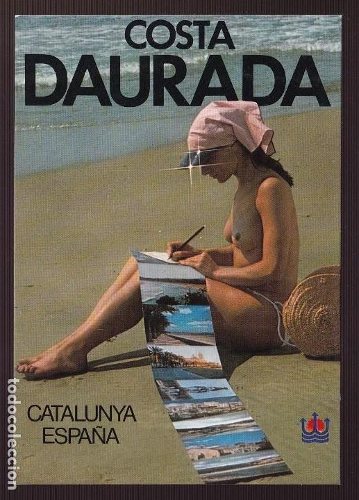Postales: *Costa Daurada* Lote 2 diferentes. Texto en catal&aacute;n y castellano. Nuevas.
