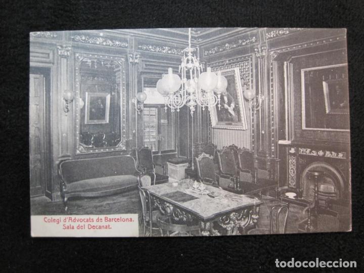 Postkarten: BARCELONA-COLEGI D'ADVOCATS-SALA DEL DECANAT-ATV-A.T.V.-POSTAL ANTIGUA-(78.835)