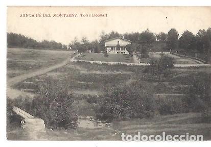 Postkarten: ANTIGUA POSTAL SANTA FE DEL MONTSENY TORRE LLEONART EDICIO LLUIS ESPA&Ntilde;OL CIA
