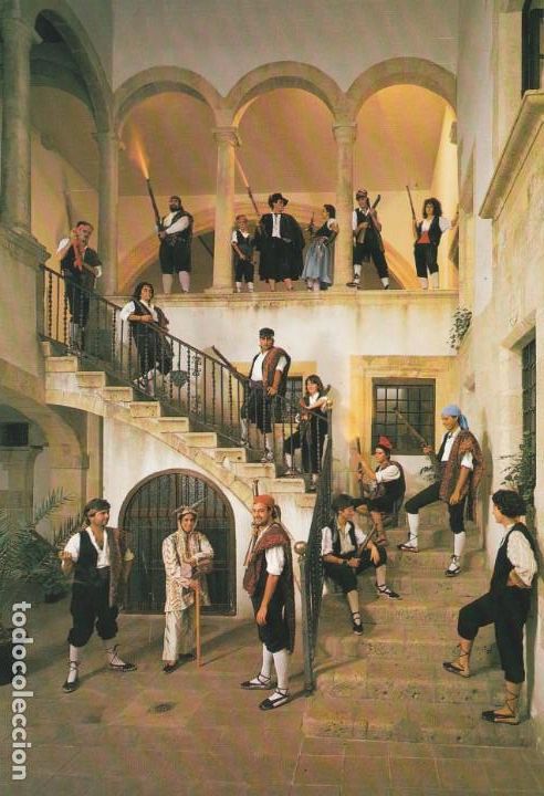 Postales: POSTAL - DE LES FESTES -TARRAGONA - BALL DE SERRALLONGA - SANTA TECLA 1991 - NUEVA - N&ordm; 2