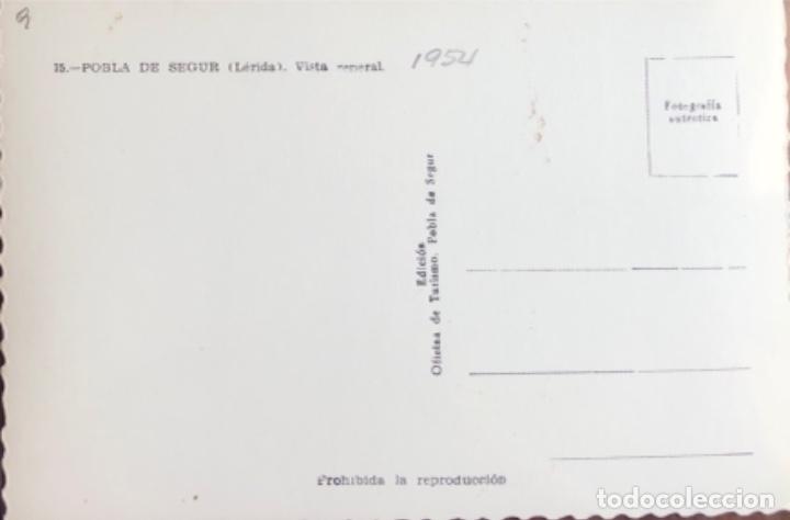 Postales: Postal de Pobla de Segur. L&eacute;rida - Foto 2