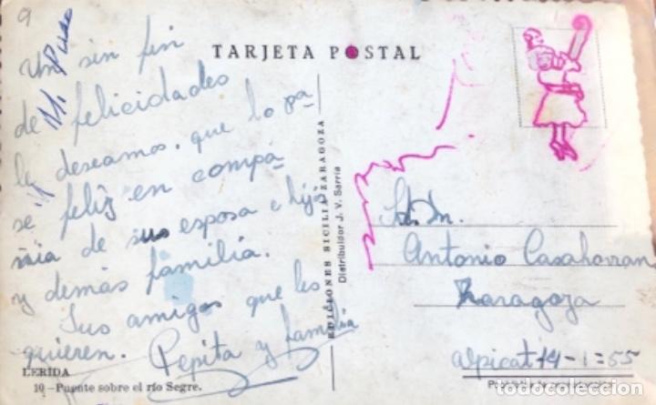 Postales: Postal de L&eacute;rida - Foto 2