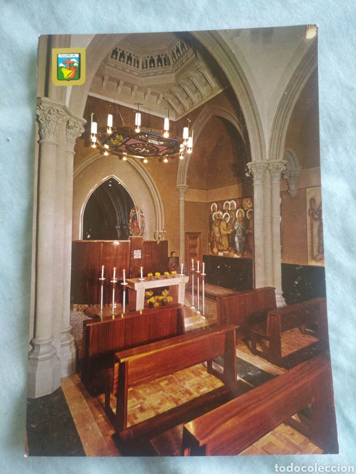 Postales: postcard postal Nuria Santuari Mare de D&eacute;u de N&uacute;ria Pirineo catal&aacute;n camar&iacute;n de la Virgen